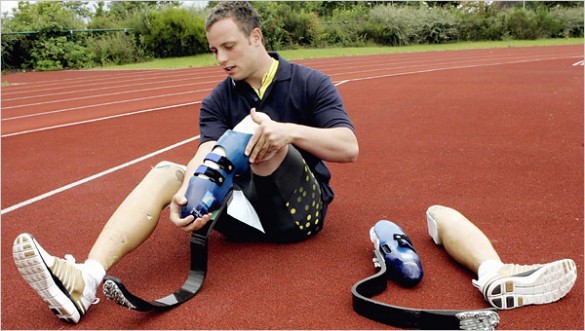 Oskar Pistorius trči sa protezama fotografija proteze 585x331 Oskar Pistorius trči sa protezama