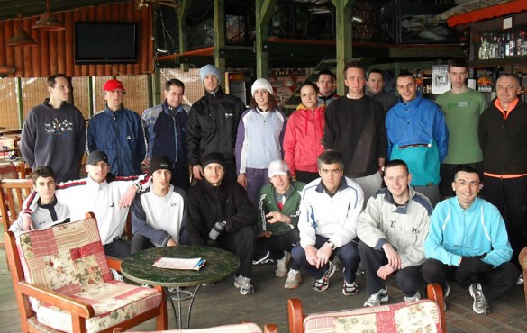 trcanje zajednicki trening 585x370 Jelena: Prvi trening sa ekipom trcanje.rs