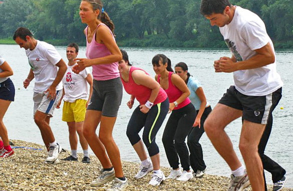 ada trcanje u mestu Aktivan život = dug život