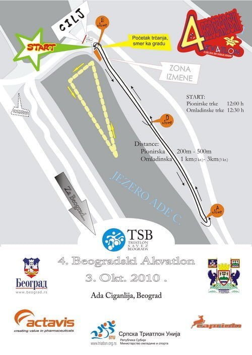 4. Beogradski akvatlon – Državano prvenstvo