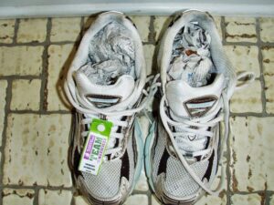 mokre patike za trčanje