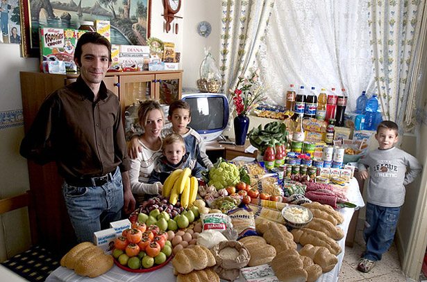 Kako se hrane ljudi u svetu? [FOTO]