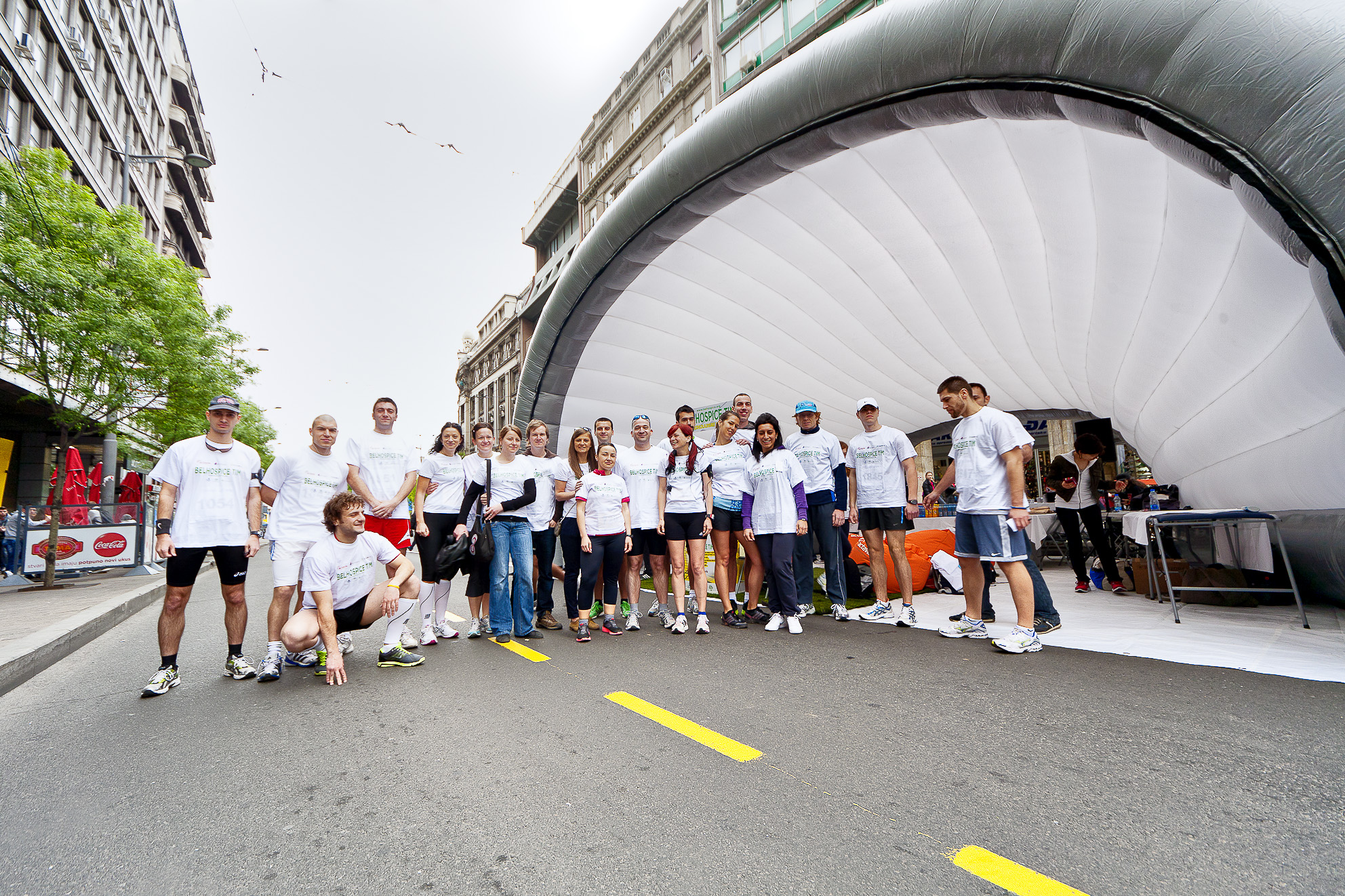 Kako da kroz trčanje date doprinos nečem mnogo većem od vas samih? BelHospice Tim 2013