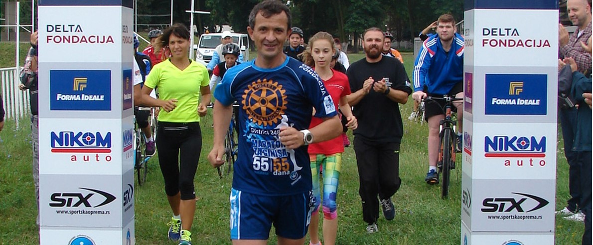 55. maratona za 55 dana! Goran je oborio Ginisov rekord!