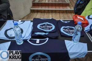 dijabetes i trčanje - plavi krug oko ade