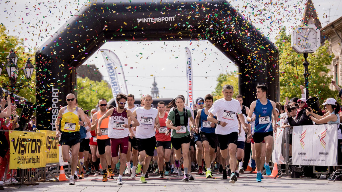 43. Somborski polumaraton: četiri trke na međunarodno sertifikovanoj stazi