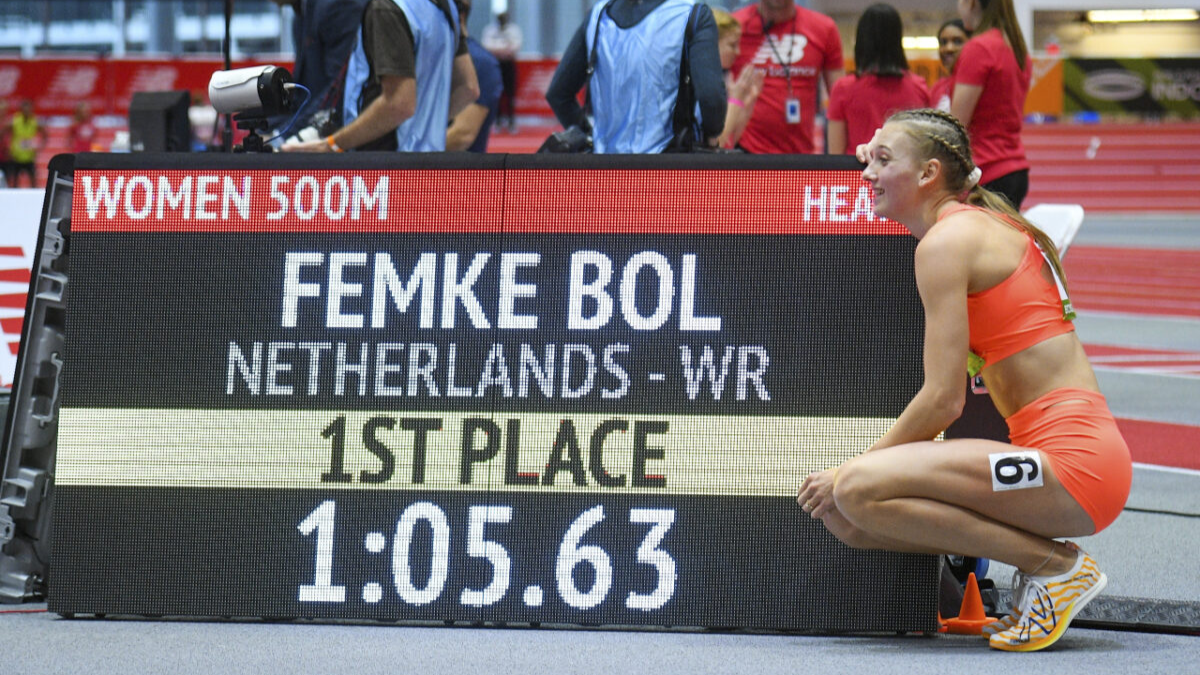 Femke Bol oborila rekord na 500 metara
