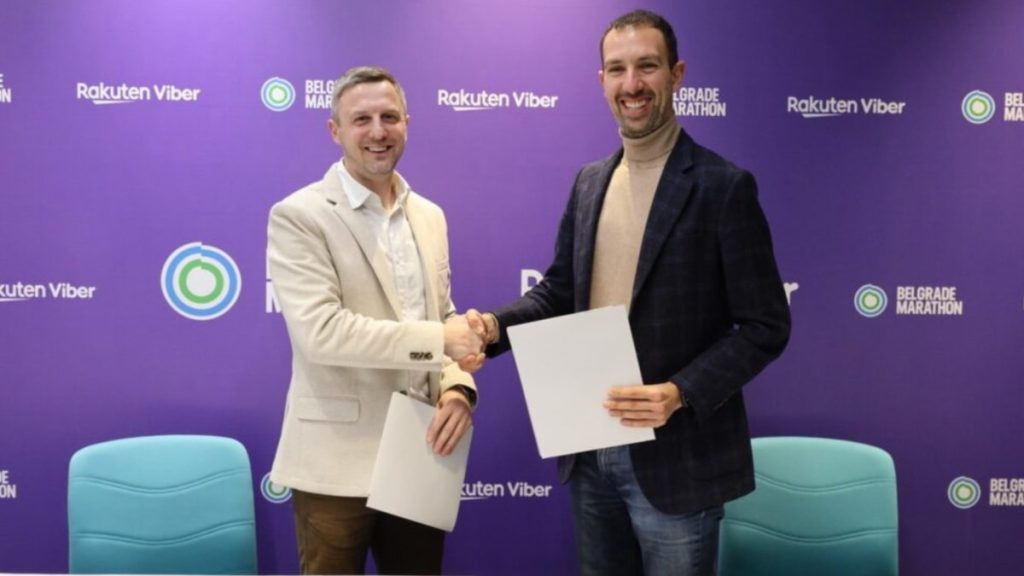 direktori rakuten viber i beogradski maraton potpisali saradnju