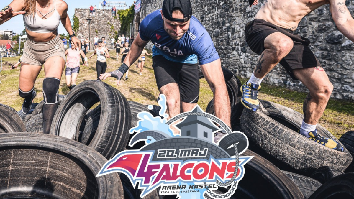 4Falcons trka sa preprekama: Ustaj, živi, bori se, ne kloni