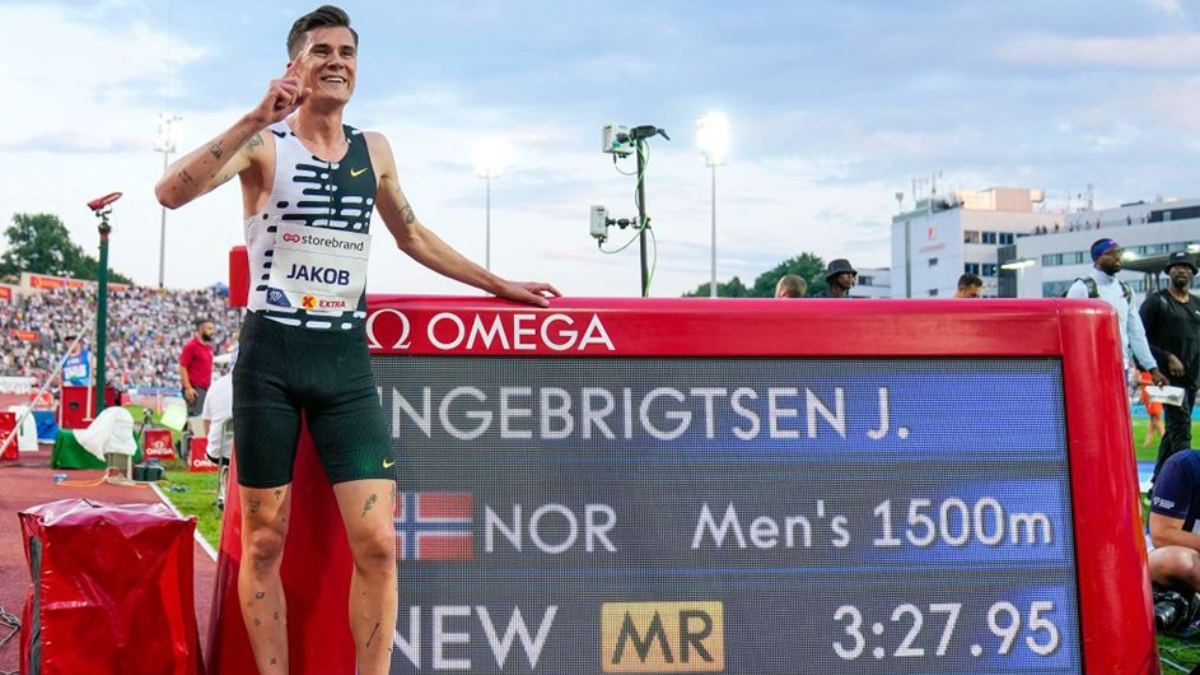 Jakob Ingebrigtsen oborio evropski rekord na 1.500 metara u Dijamantskoj ligi u Oslu