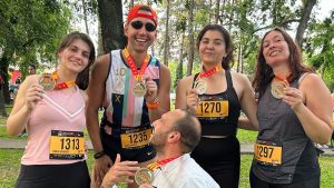 Mihajlo na svojoj prvoj trci