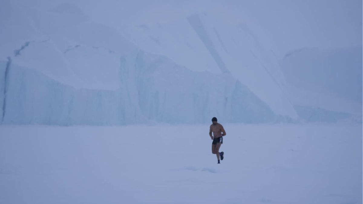 Ukrajinac istrčao polumaraton bez majice na Grenlandu na -18 stepeni!