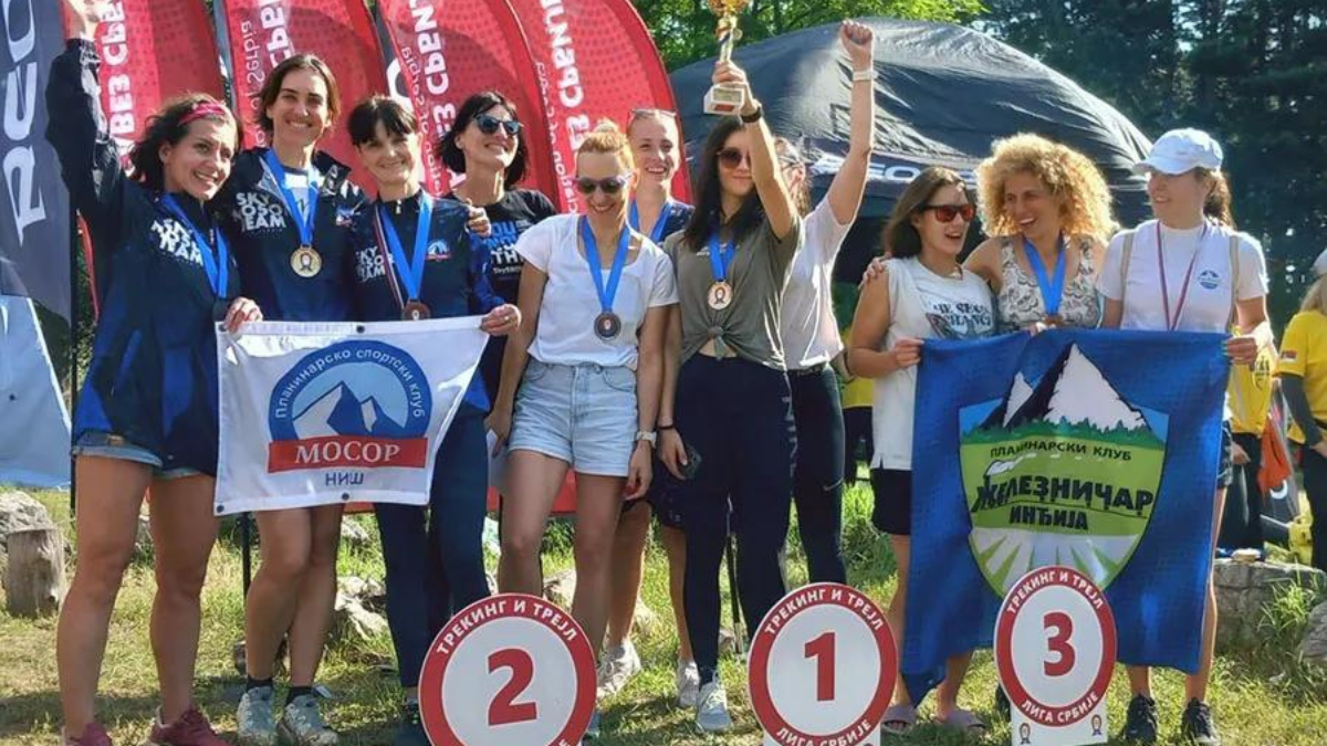 Nela Lazarević iz „Mosora“, prvakinja Srbije u treking trejlu