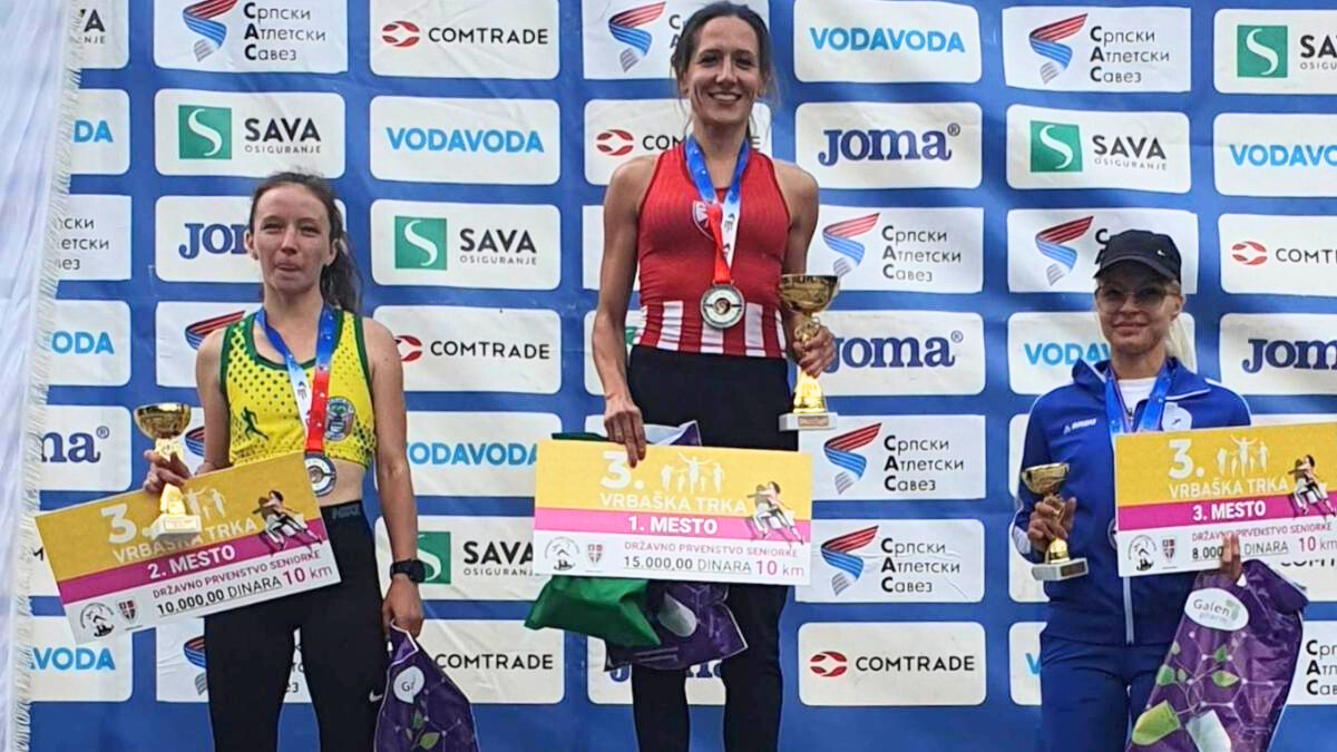Prvenstvo Srbije na 10km na putu: Pobeda Đure Borbelja, Nore Trklja Boca i Konstantina Šimića