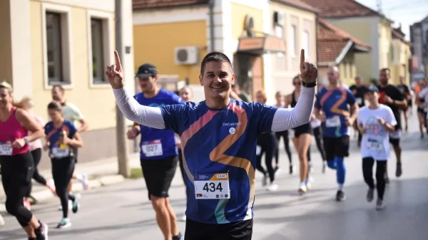 čačanski polumaraton - frtalj maraton