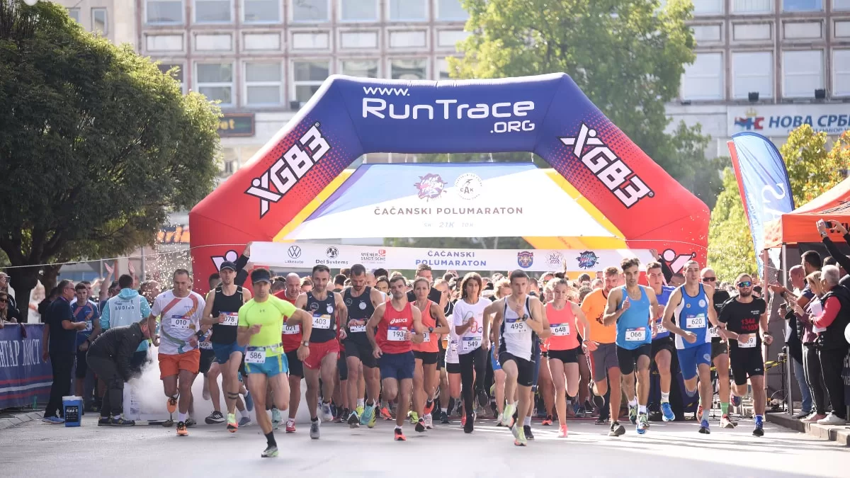 5. Čačanski polumaraton – spoj sporta, zajedništva i humanitarnog duha