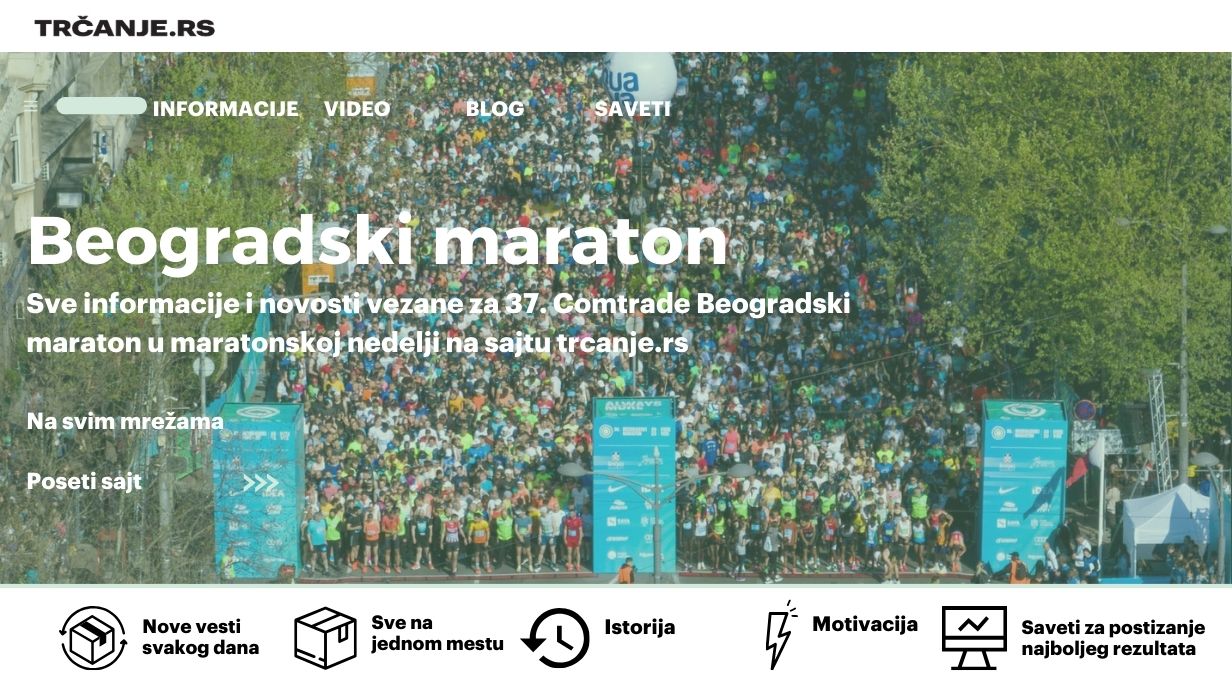 Maratonska nedelja pred 37. Beogradski maraton na trcanje.rs